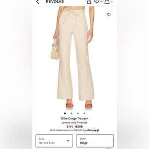 Lovers + Friends Ollie Cargo Trousers